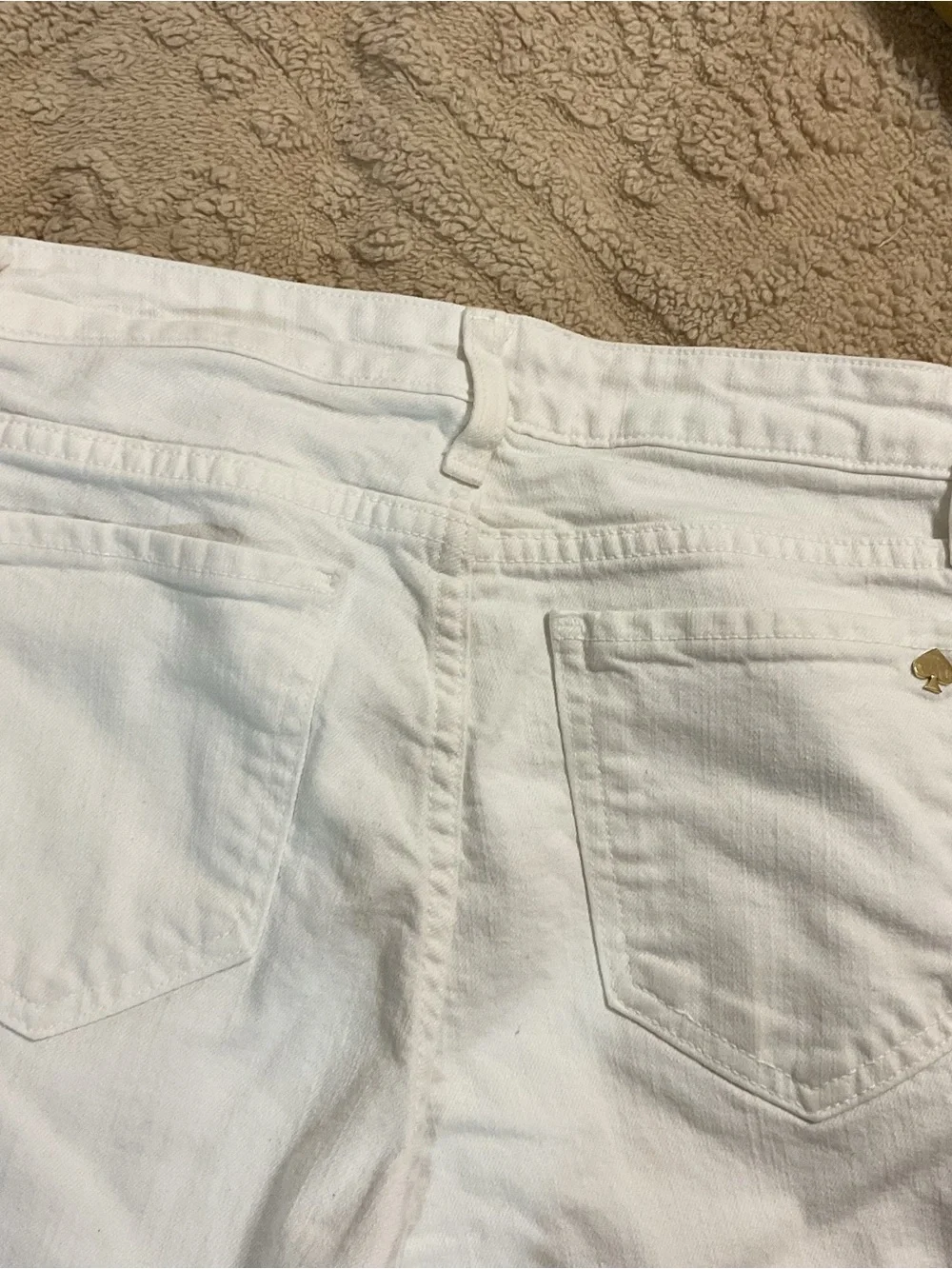 Kate Spade White High-Rise Women's Jeans Size 27